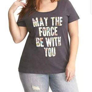 Star Wars May the Force Be With You T-Shirt Torrid